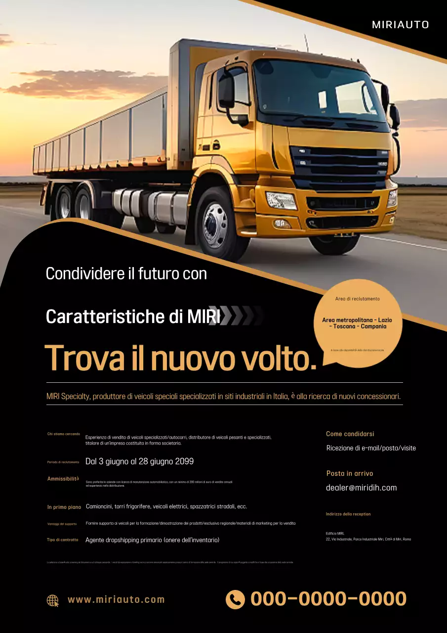 Reclutamento moderno in oro