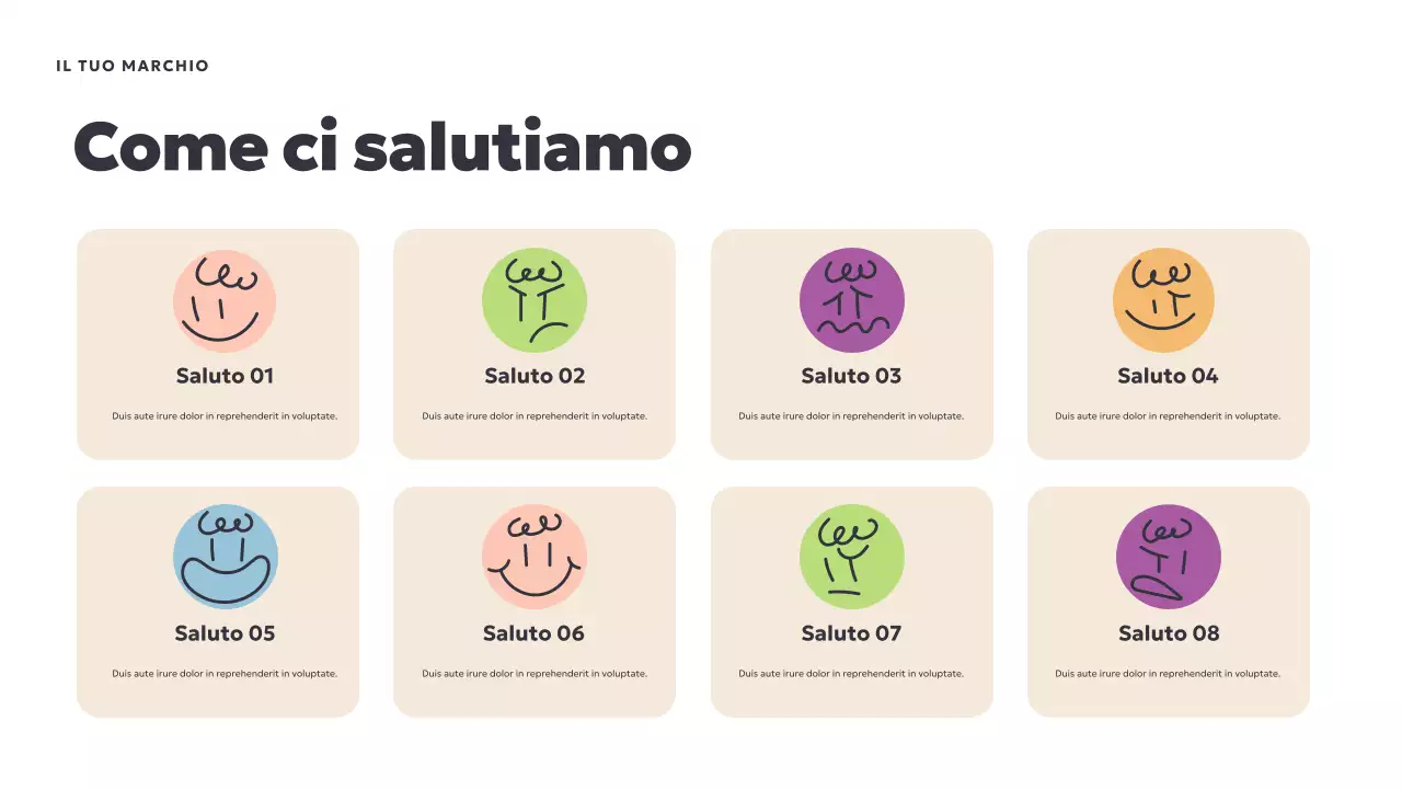 Presentazione della classe multiculturale Coral Playful