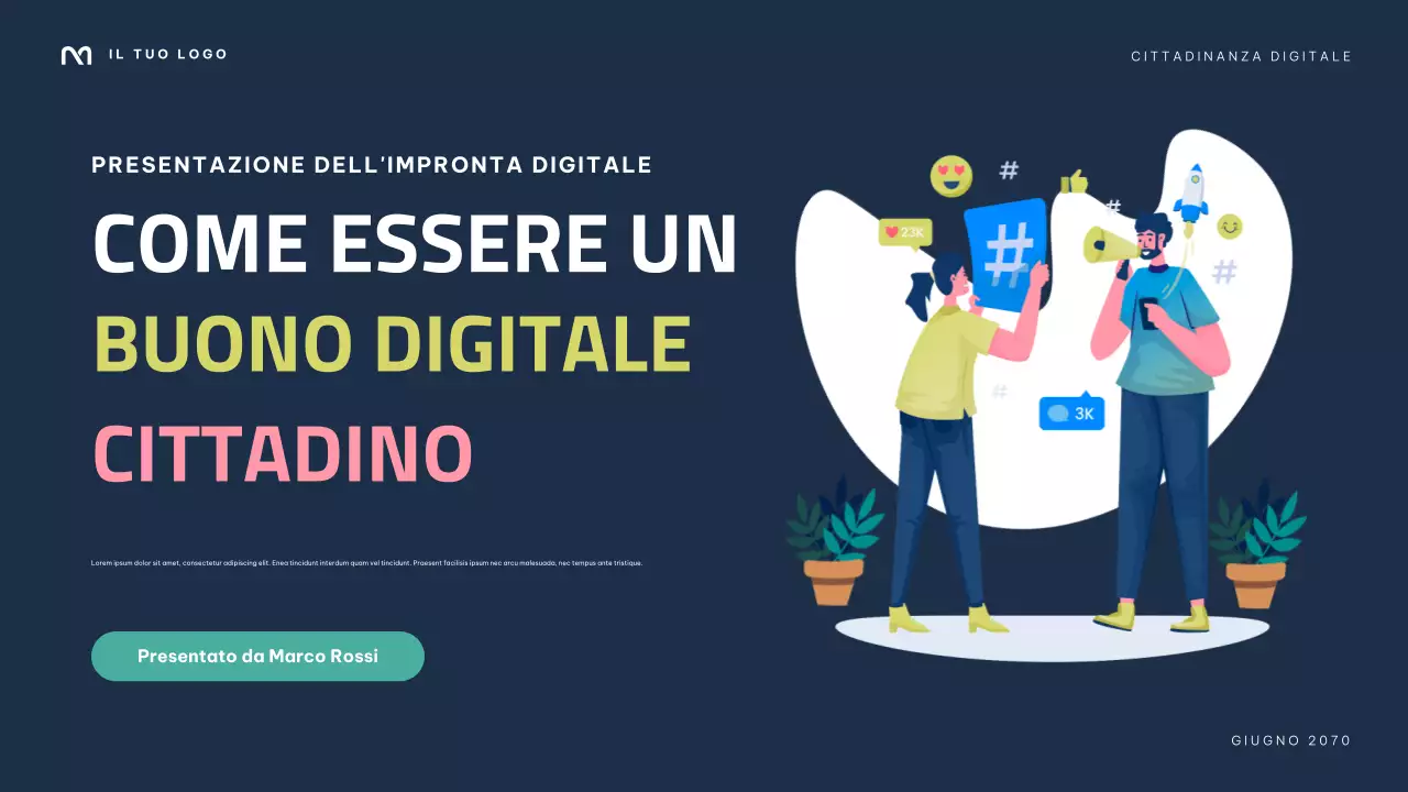 Presentazione della guida digitale moderna della Marina