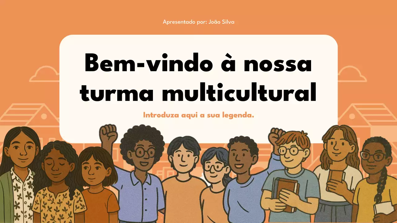 Apresentação da Classe Multicultural Retro Laranja