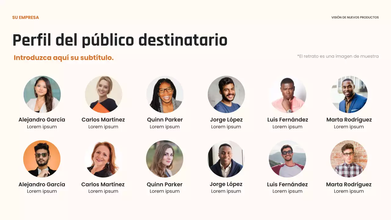 Presentación de innovación moderna negra