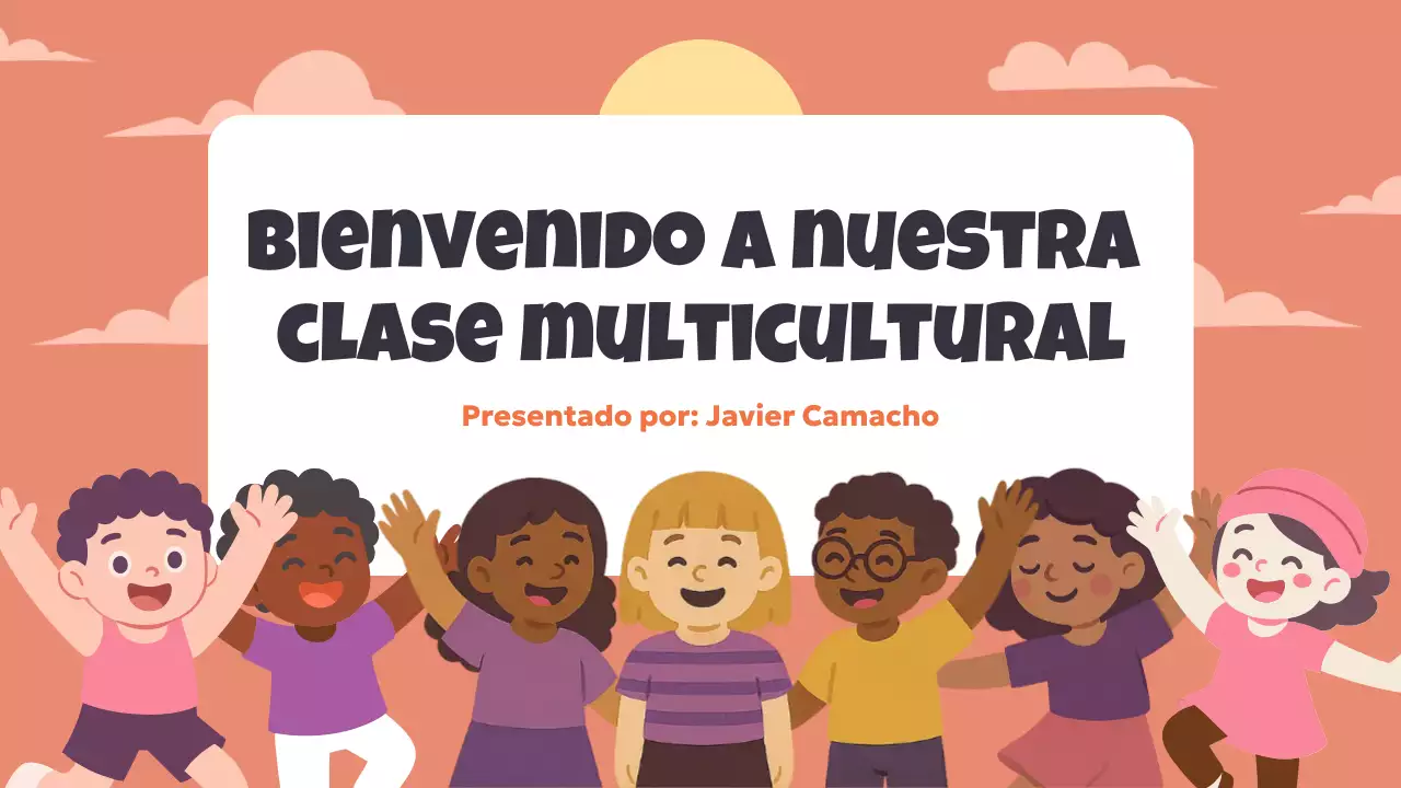 Presentación de la clase multicultural lúdica Coral
