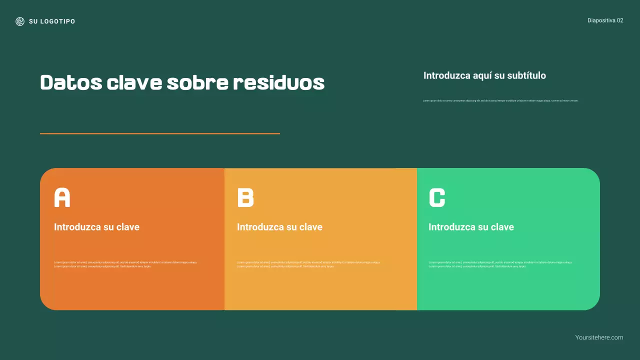 Presentación de Navy and Green Modern: Por qué es importante el reciclaje