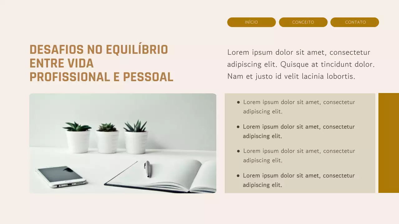 Apresentação de Layout de Equipe Moderna Amarela