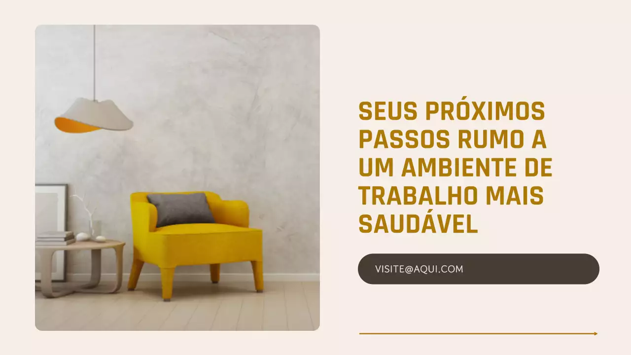 Apresentação de Layout de Equipe Moderna Amarela