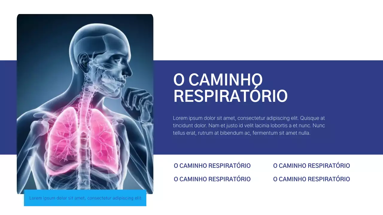 Apresentação Blue Modern Healthcare