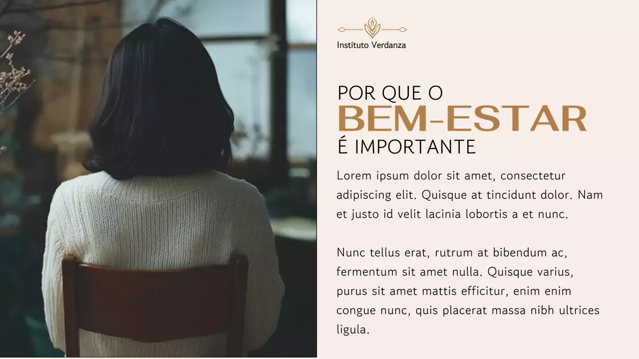 Apresentação do Guia de Bem-Estar Moderno Bege