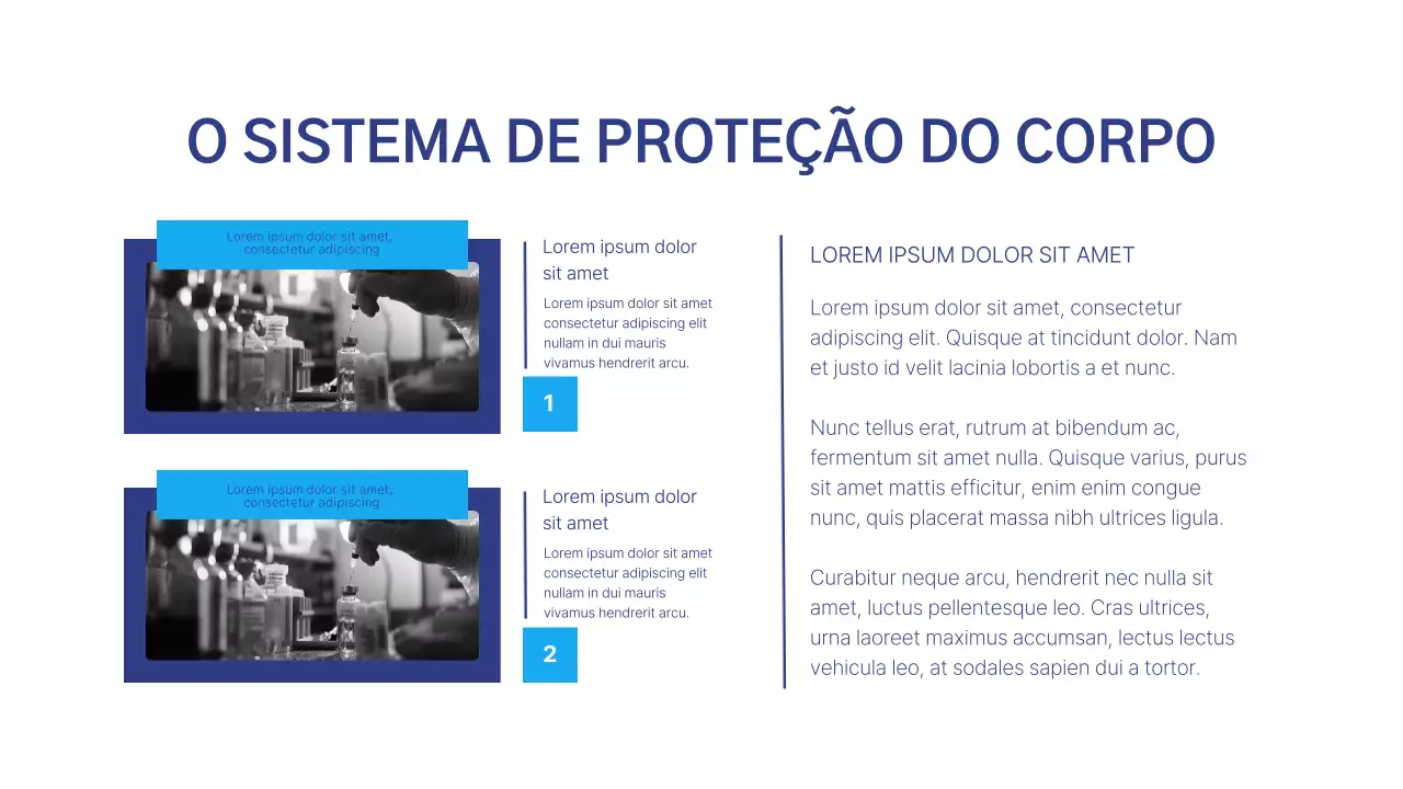 Apresentação Blue Modern Healthcare