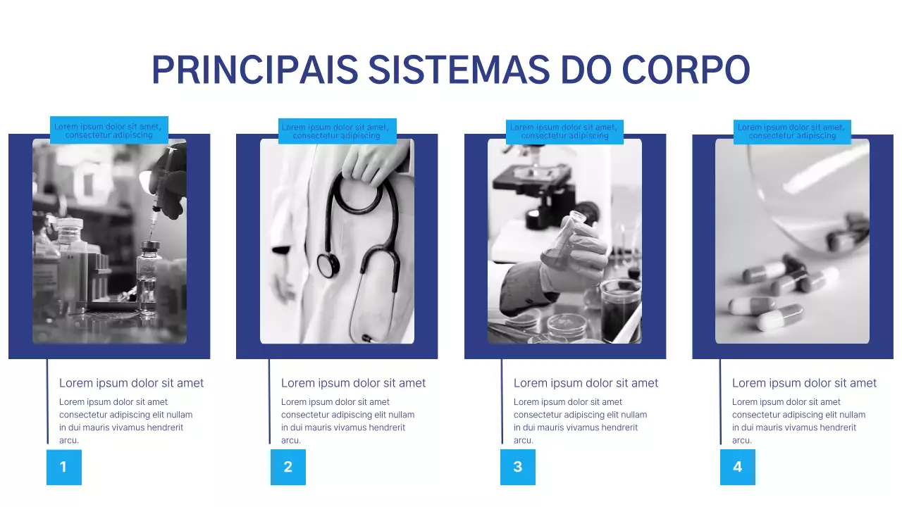 Apresentação Blue Modern Healthcare