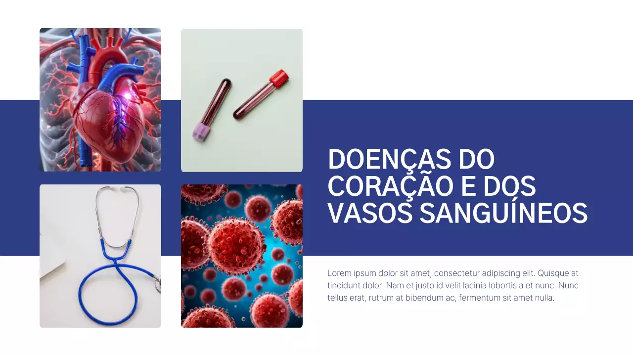 Apresentação Blue Modern Healthcare