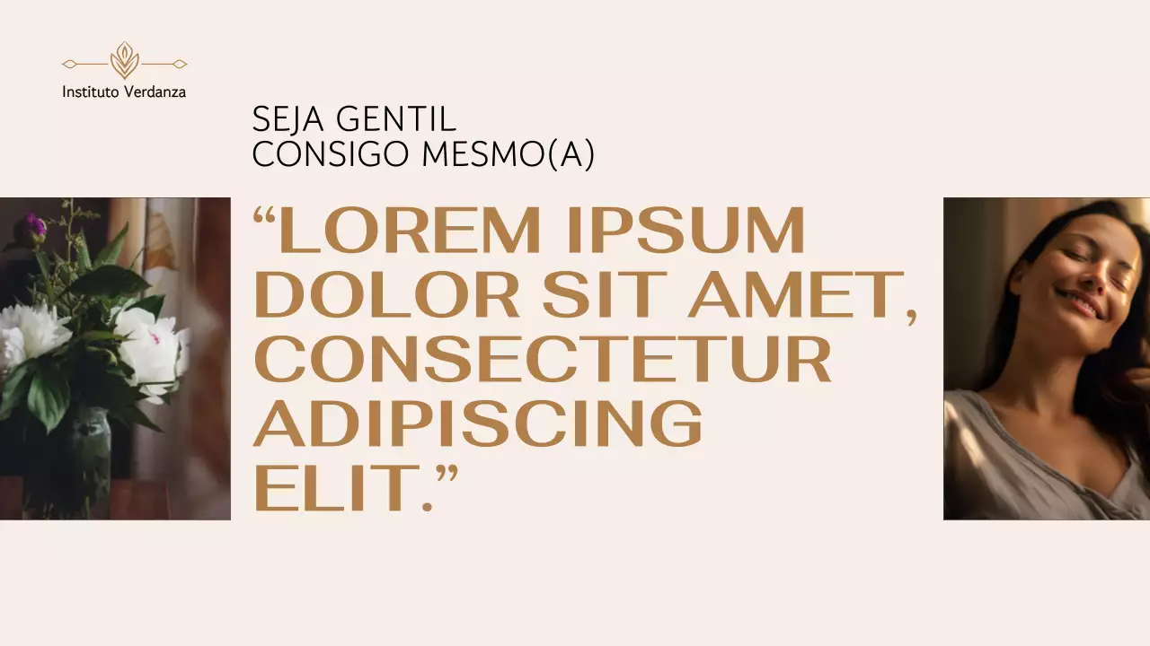 Apresentação do Guia de Bem-Estar Moderno Bege