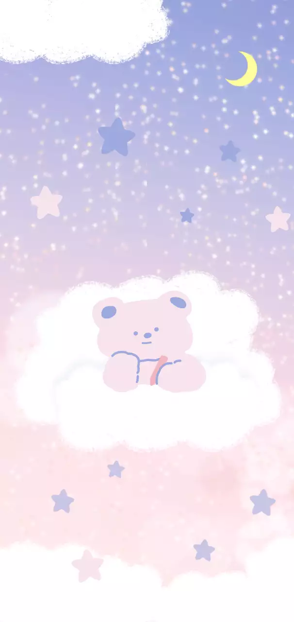 パステル かわいい キャラクター ポスター