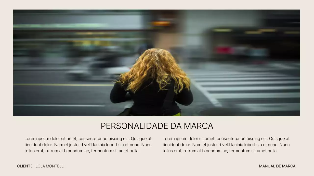 Apresentação do Manual de Moda Moderna Bege