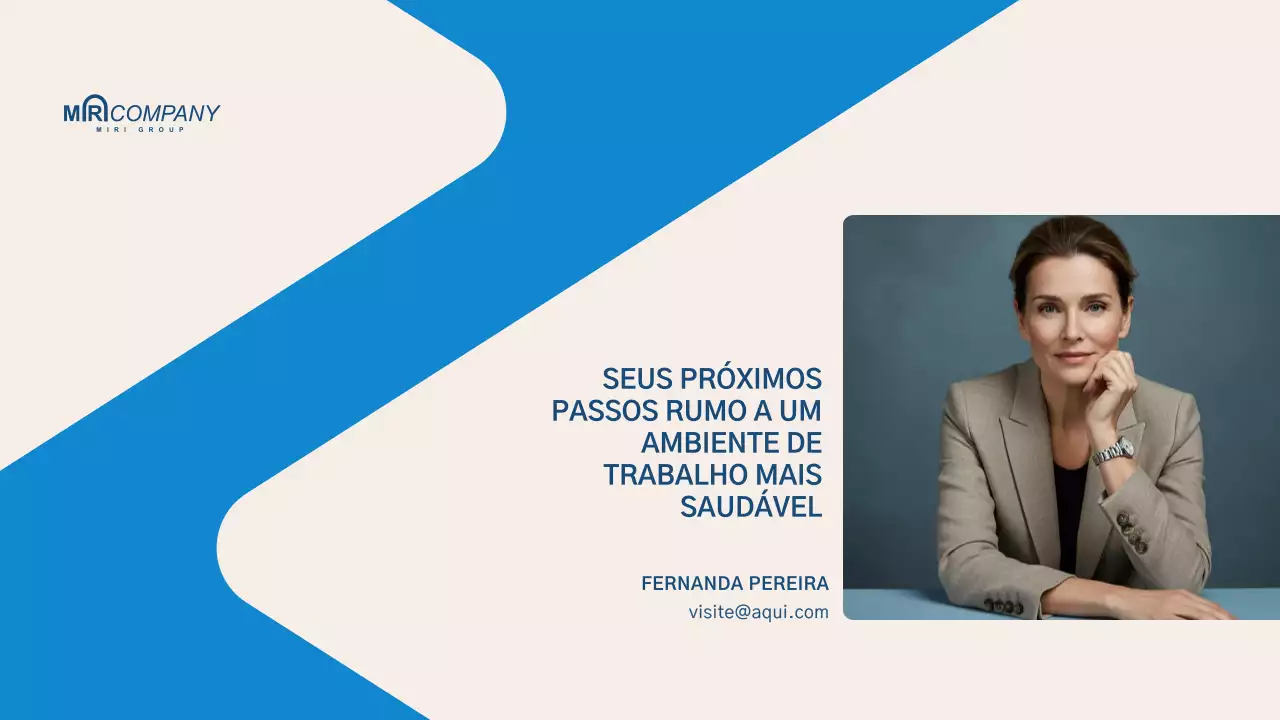 Apresentação do Guia do Funcionário Profissional Azul