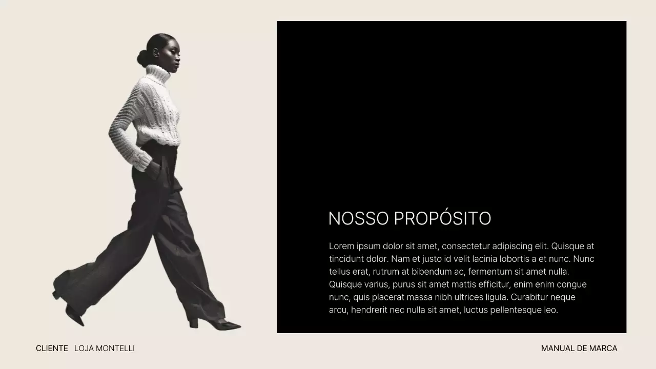 Apresentação do Manual de Moda Moderna Bege