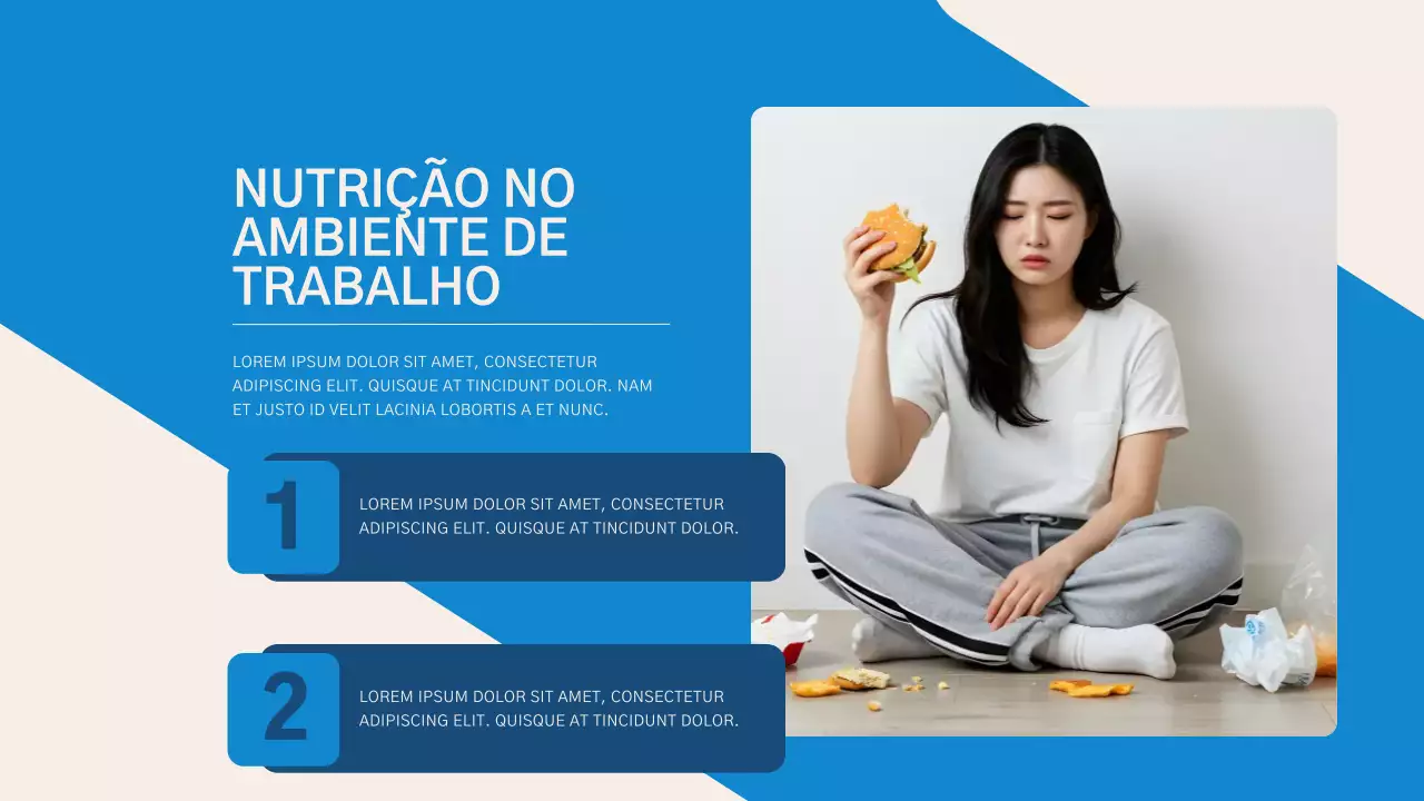 Apresentação do Guia do Funcionário Profissional Azul