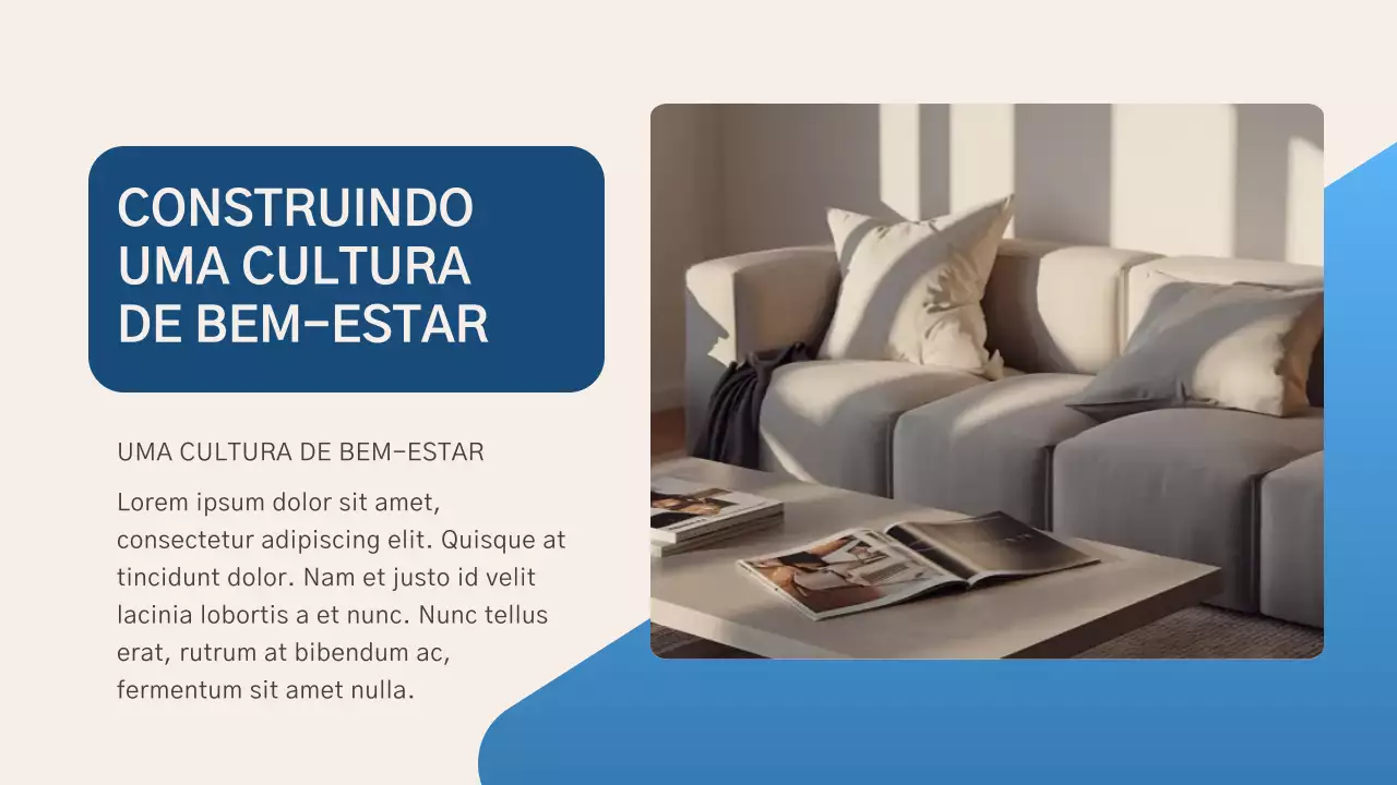 Apresentação do Guia do Funcionário Profissional Azul