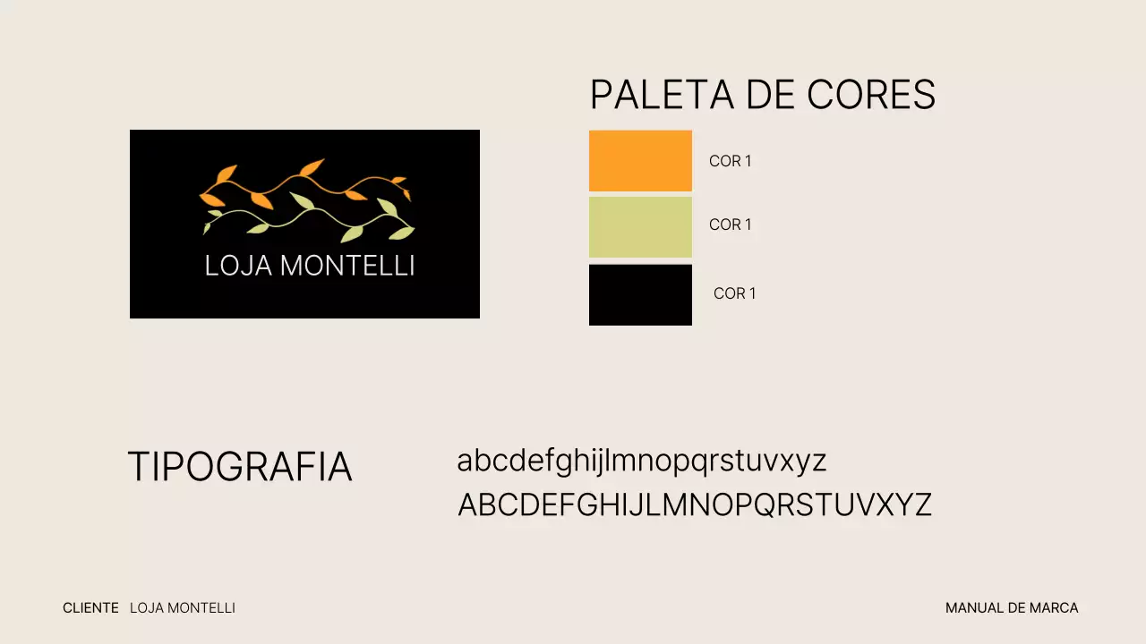 Apresentação do Manual de Moda Moderna Bege