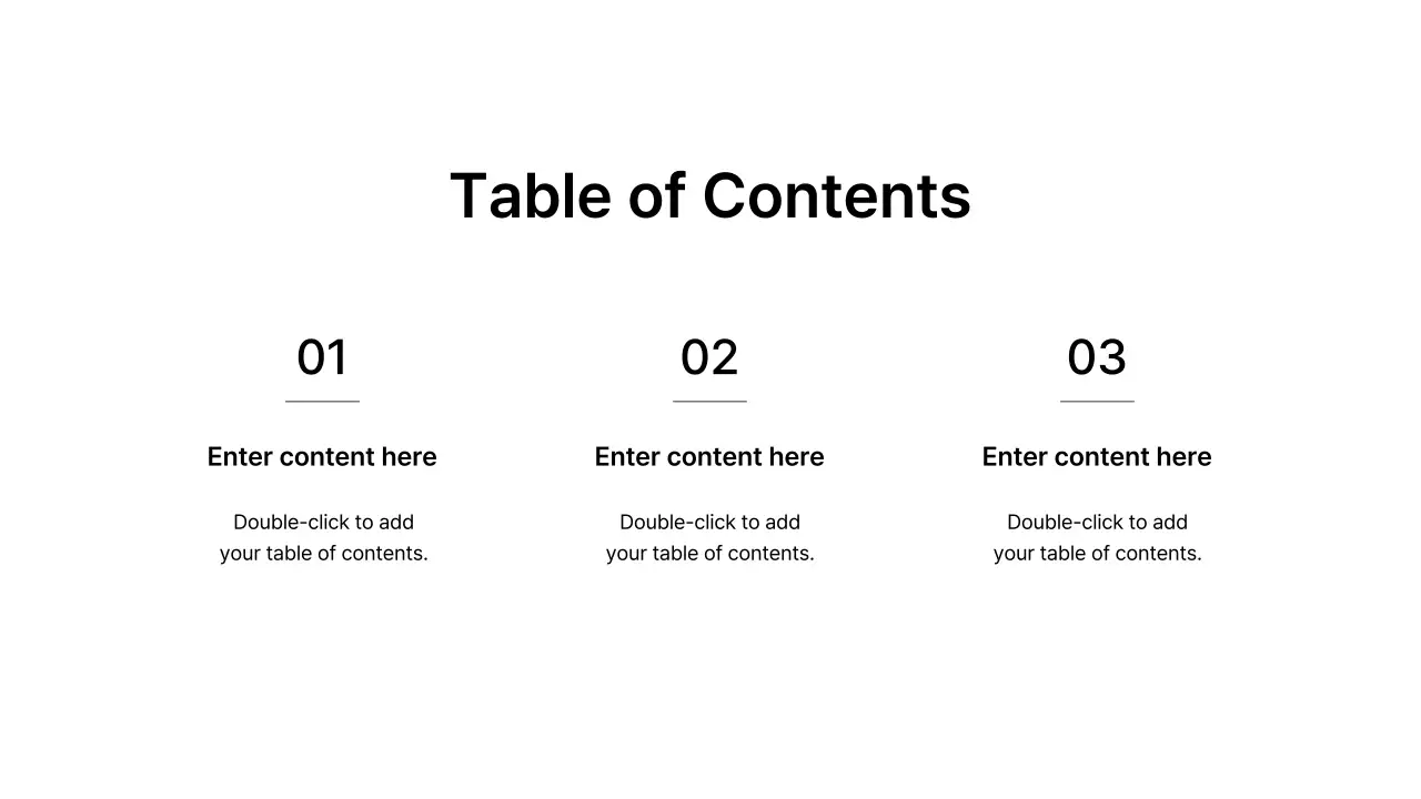 Basic Layout_Table of Contents_English