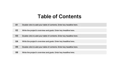 Basic Layout_Table of Contents_English