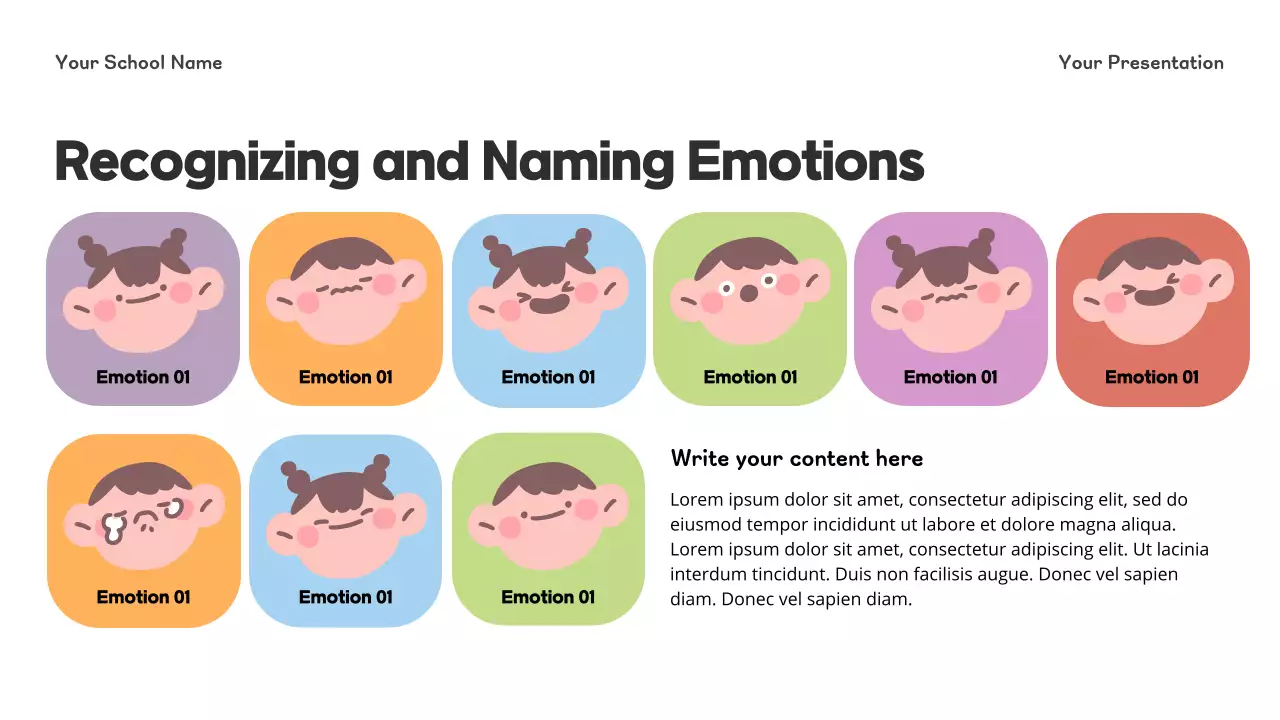 Blue Playful Preschool Introduction Presentation