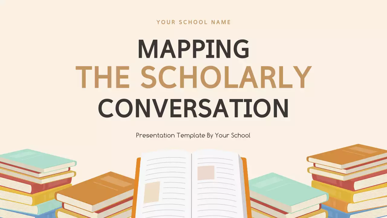 Beige Classic Education Conversation Presentation