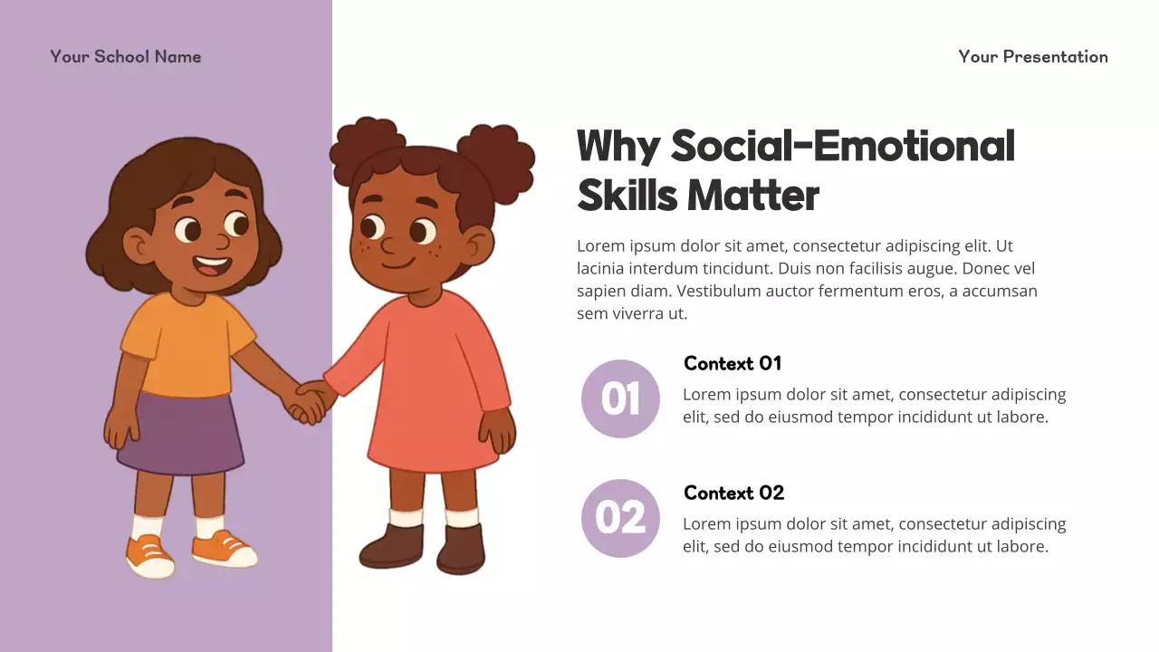 Blue Playful Preschool Introduction Presentation