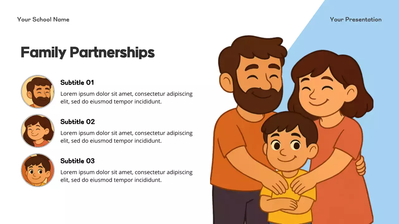 Blue Playful Preschool Introduction Presentation