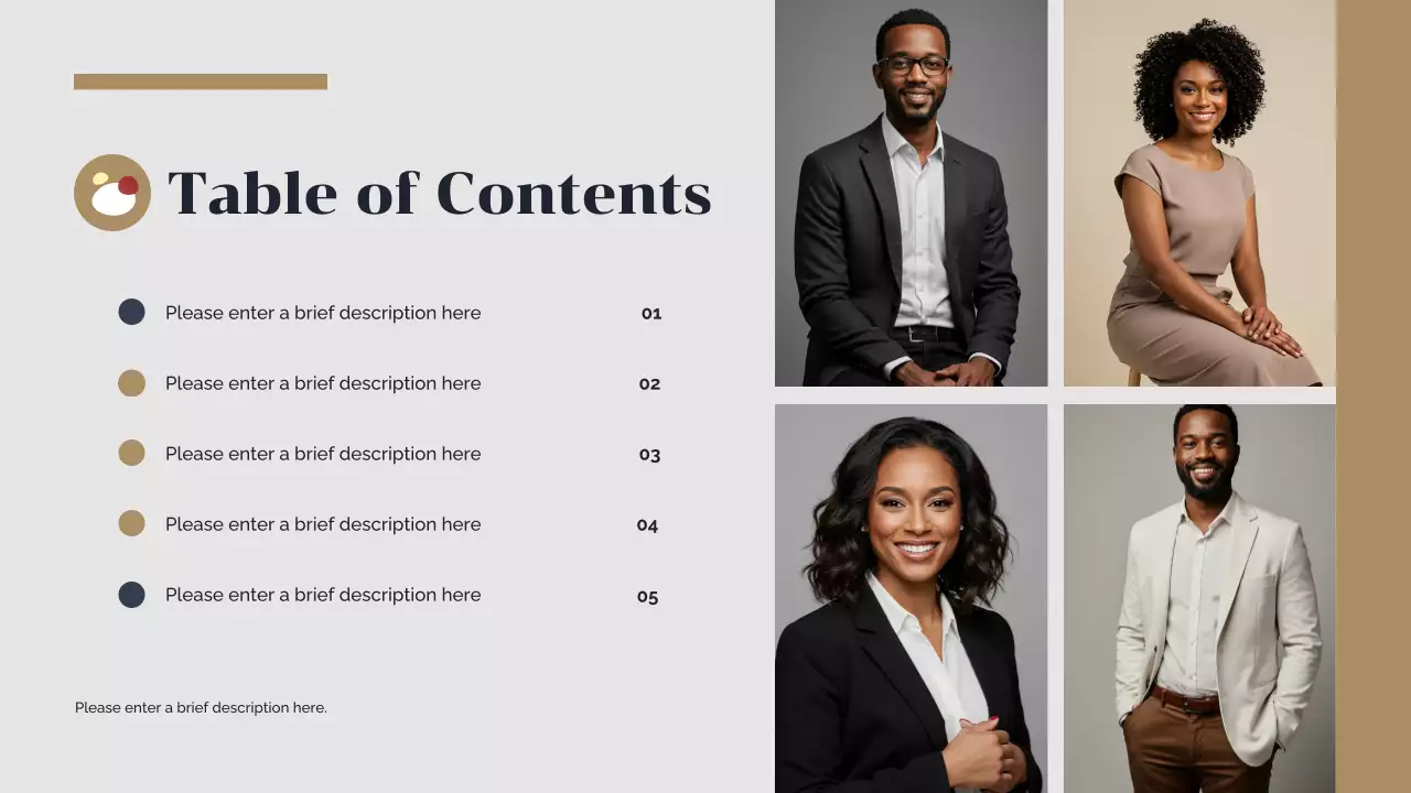 Navy Modern Black History Lecture Presentation