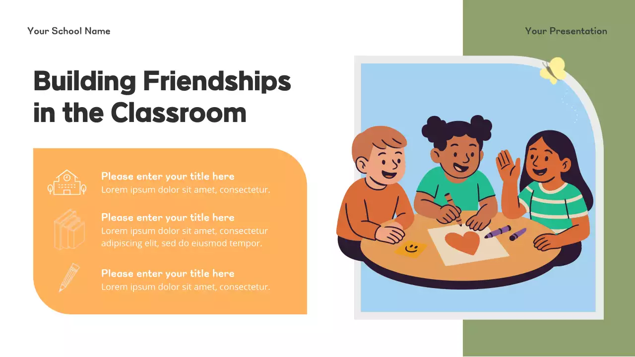 Blue Playful Preschool Introduction Presentation