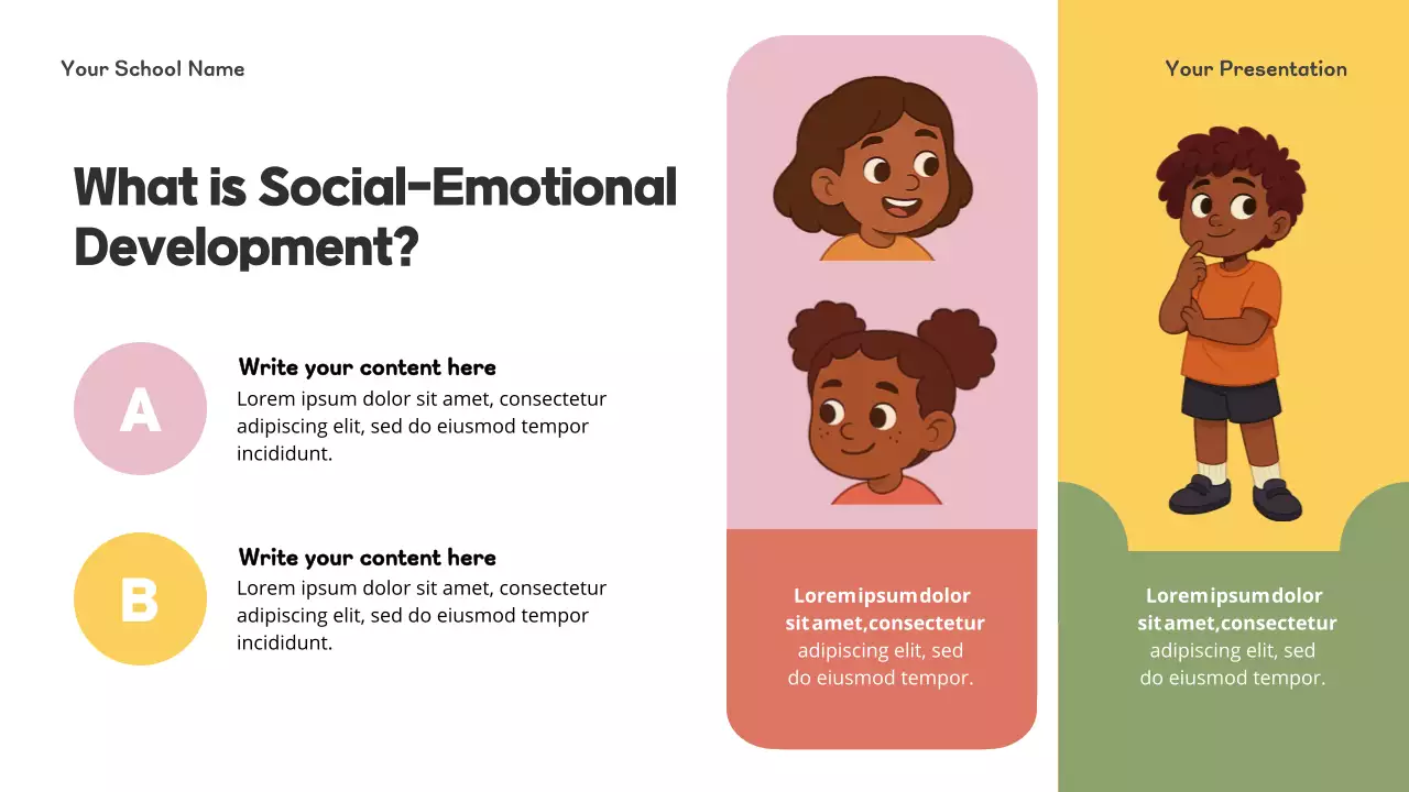 Blue Playful Preschool Introduction Presentation