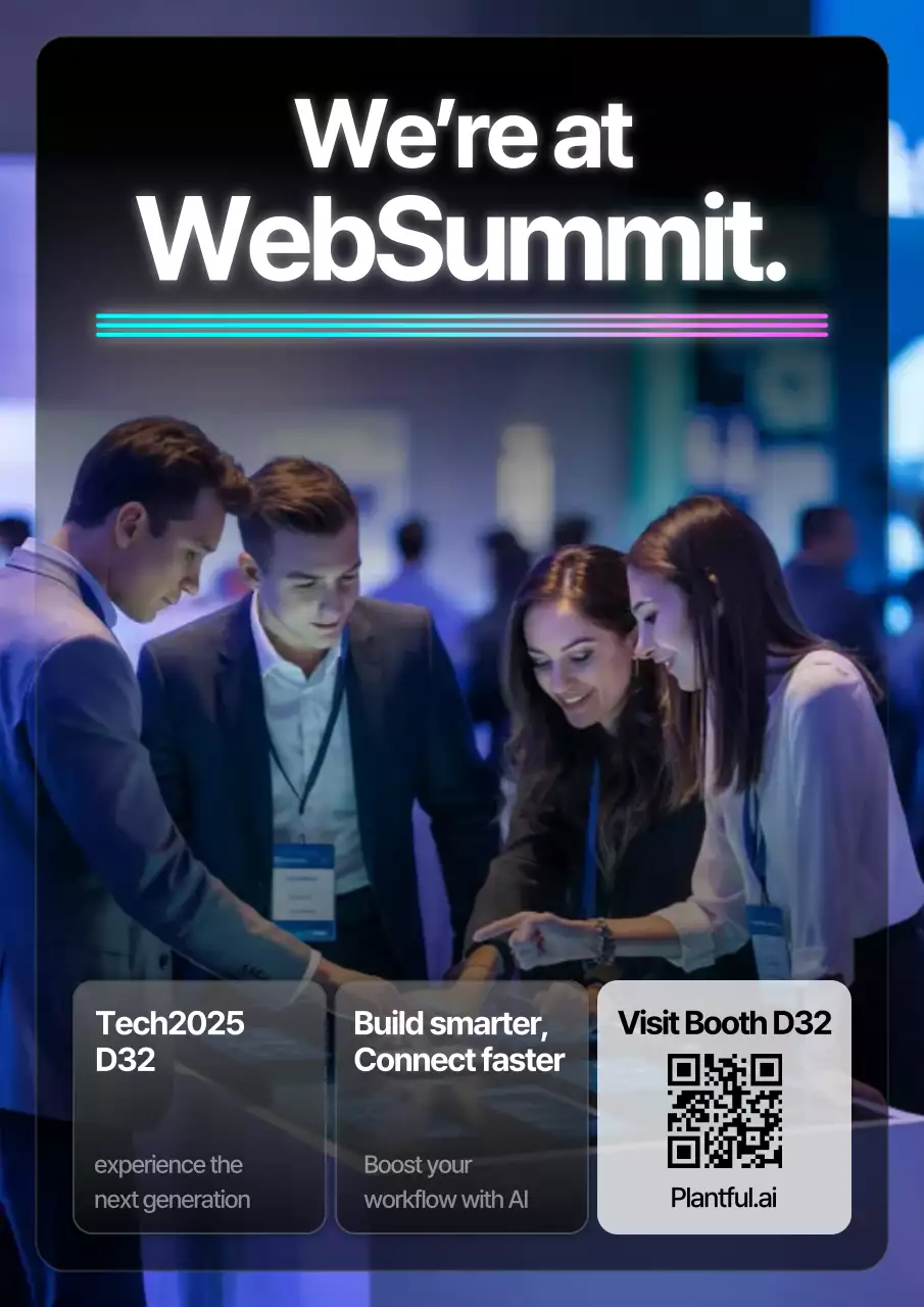 Blue Tech Summit Event Promotion Poster