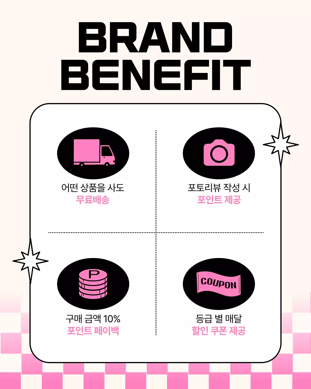 노랑과 핑크색의 키치한 힙한 브랜드 안내서