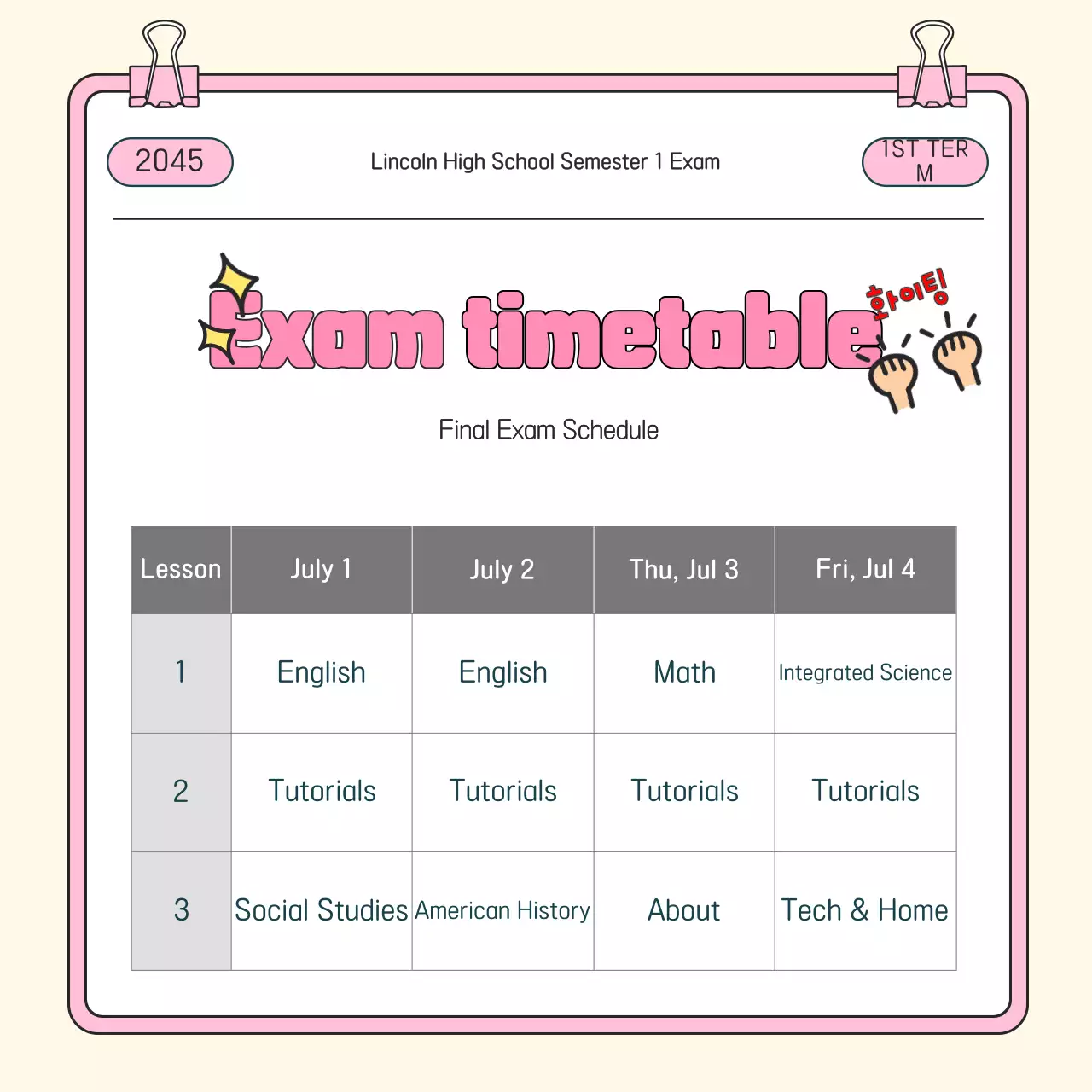 Pink Baby Test Guide