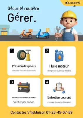 Guide d'entretien simple des vélos jaunes