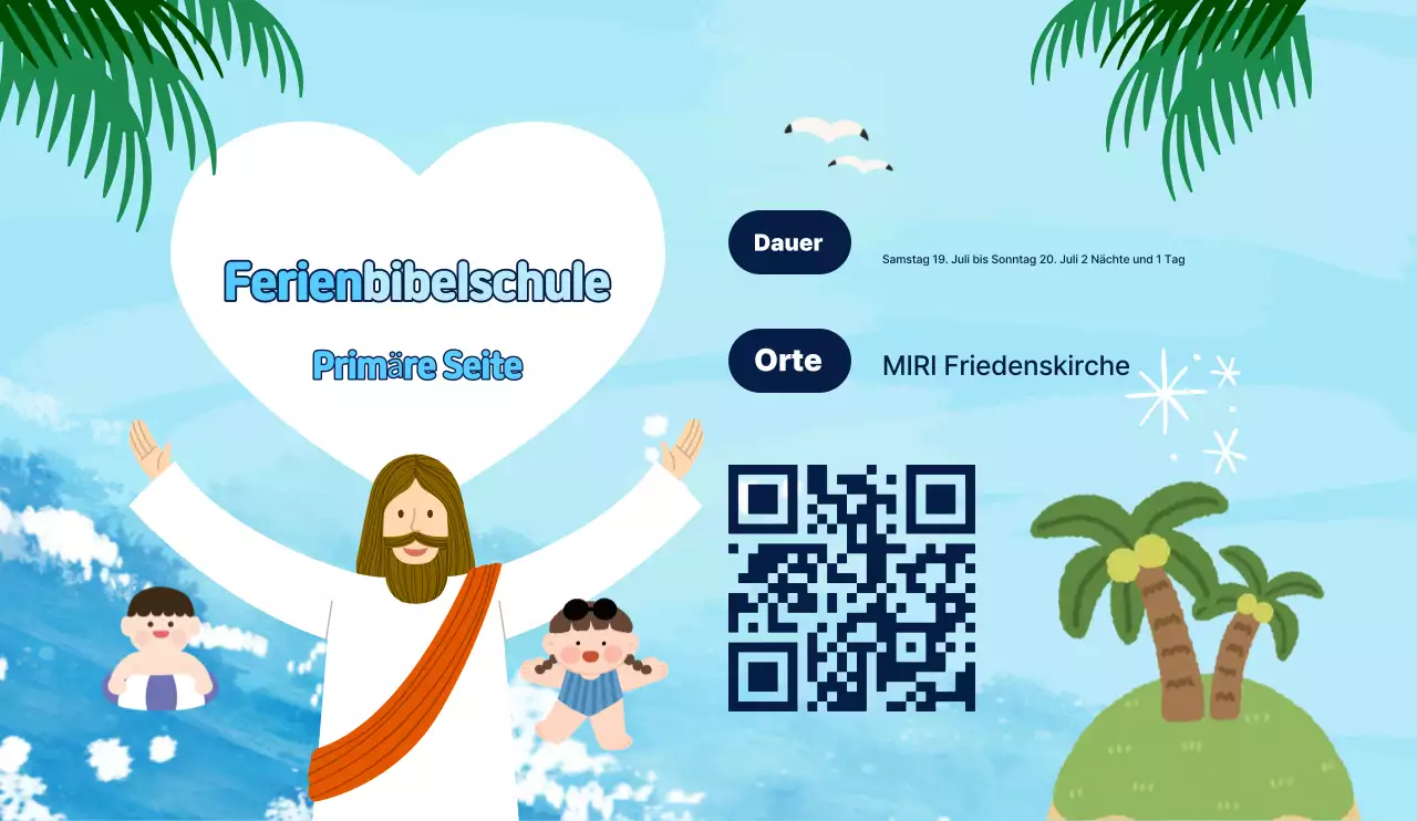 Leitfaden für die Sommerbibelschule von Sky Blue Baby