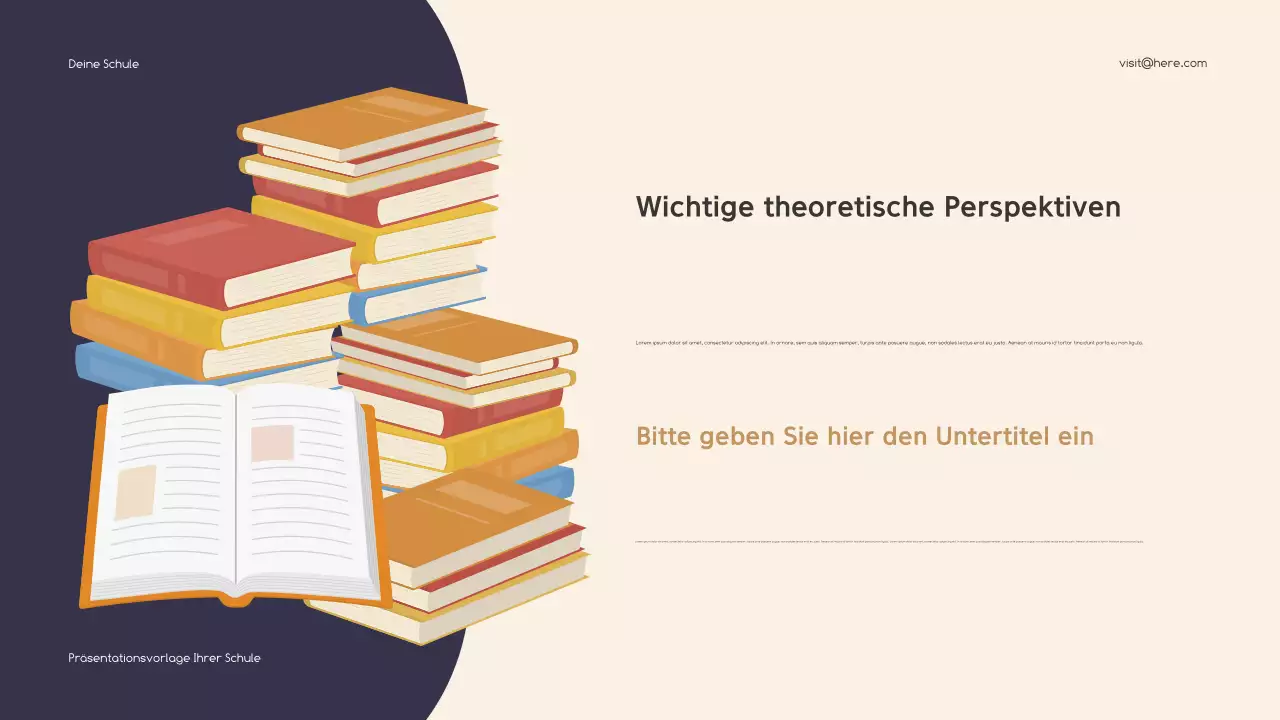 Beige Klassische Bildungspräsentation