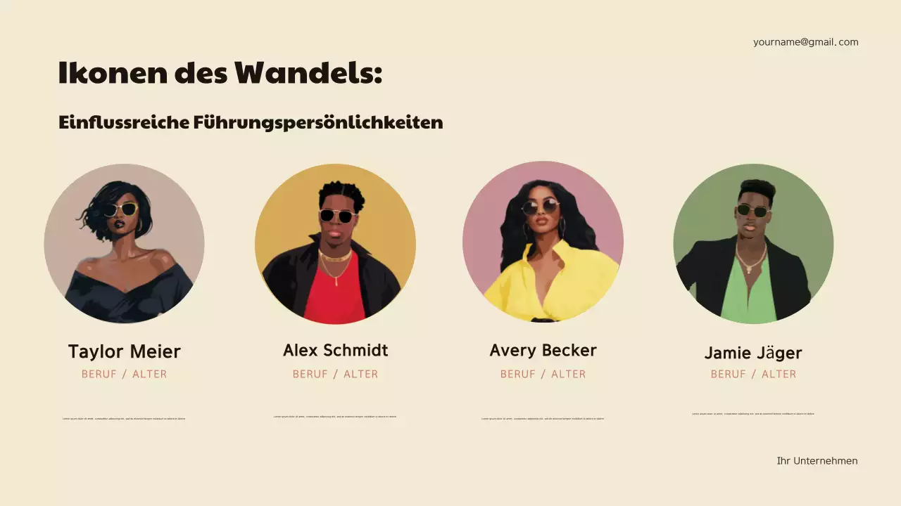 Ankündigung der Geschichte der kastanienbraunen Geometrie Präsentation