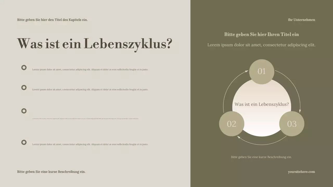 Sage Minimal Nature Guide Präsentation