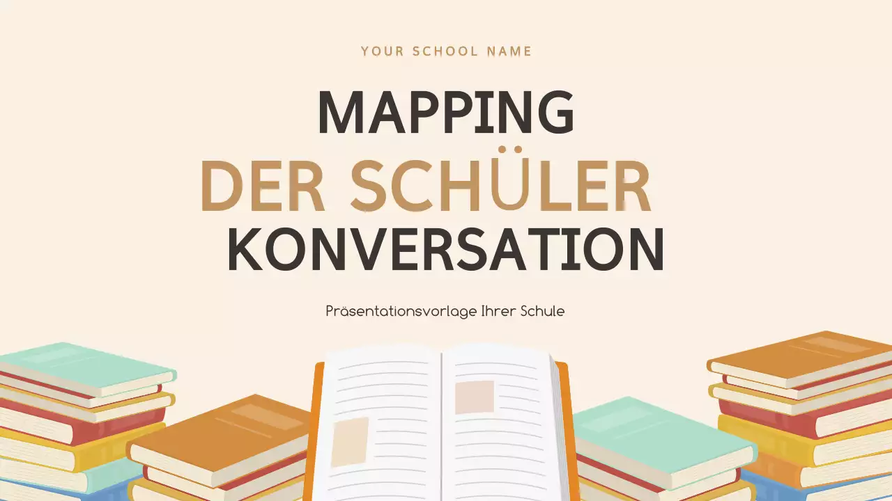 Beige Klassische Bildungspräsentation