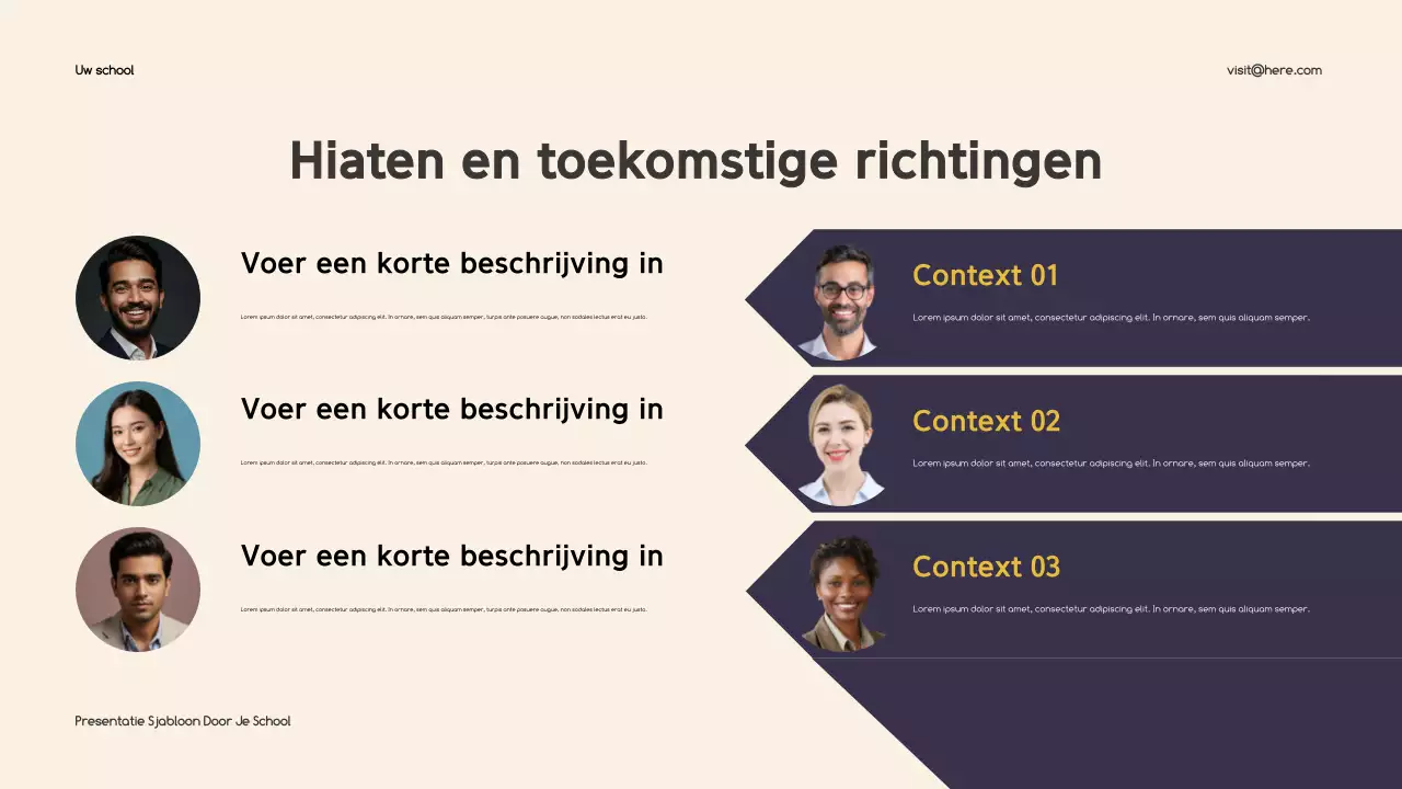 Beige Klassieke Onderwijspresentatie