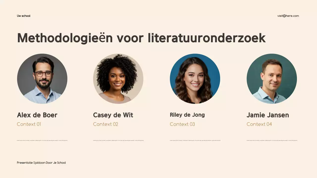 Beige Klassieke Onderwijspresentatie