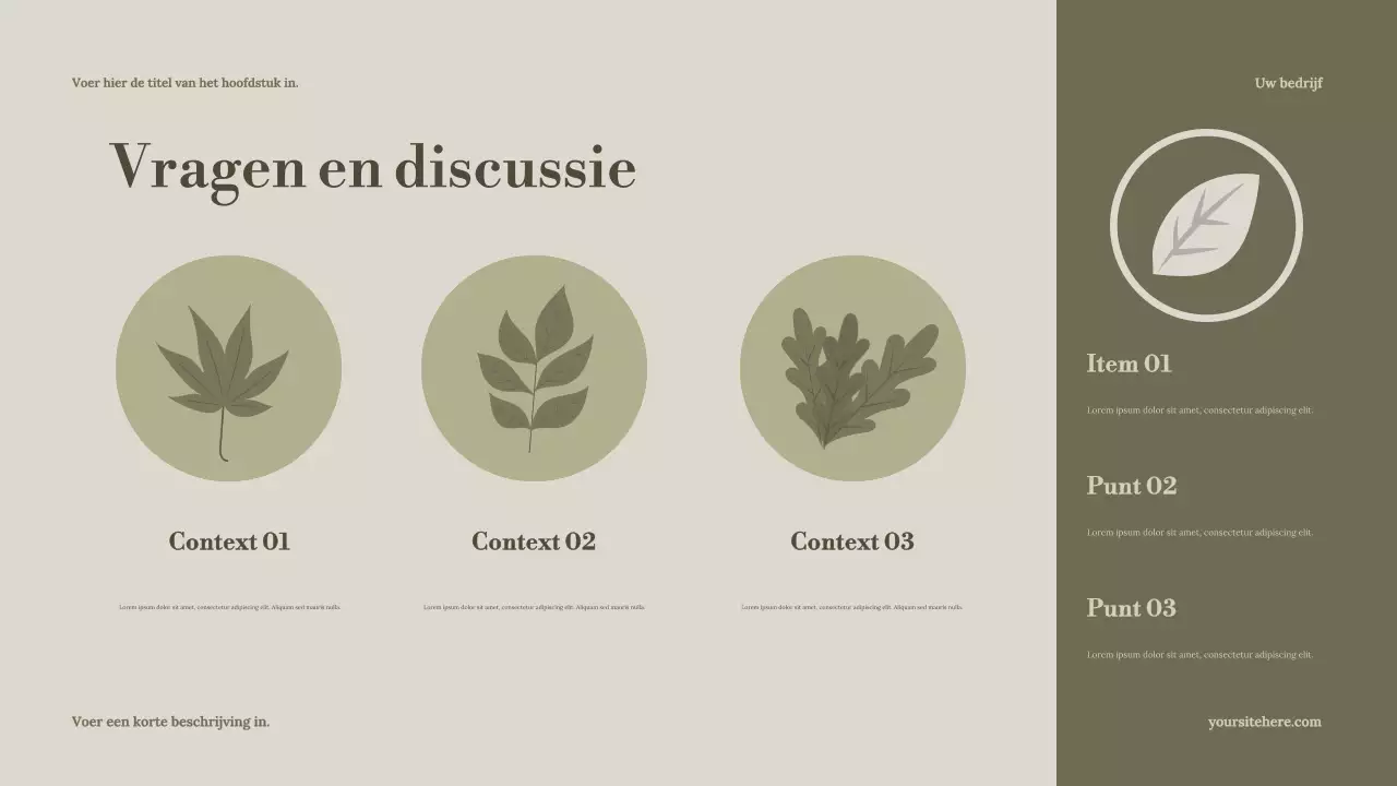 Presentatie van de Sage Minimal Nature Guide