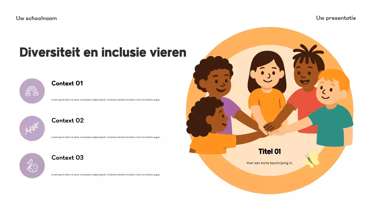 Blauwe Speelse Kleuterschool Introductiepresentatie