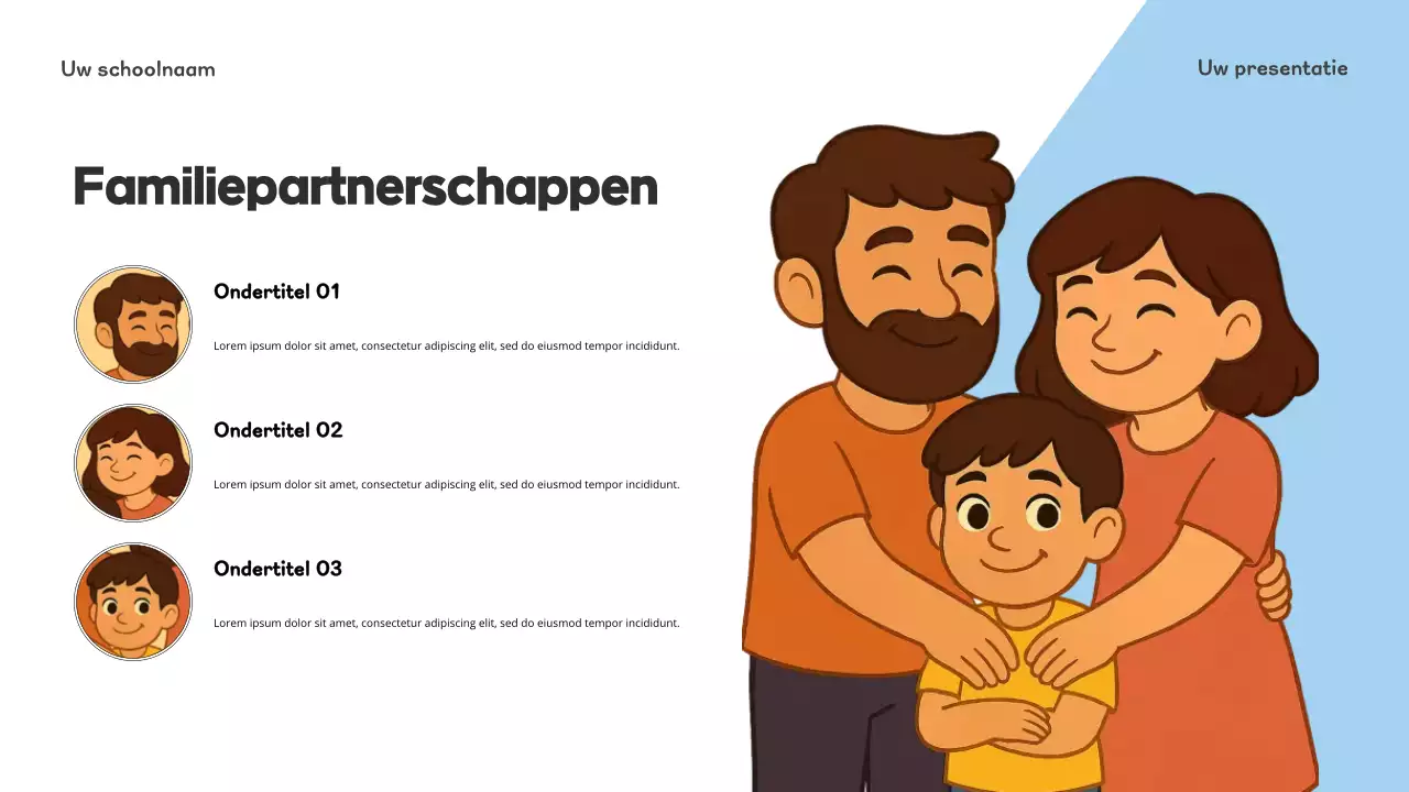 Blauwe Speelse Kleuterschool Introductiepresentatie