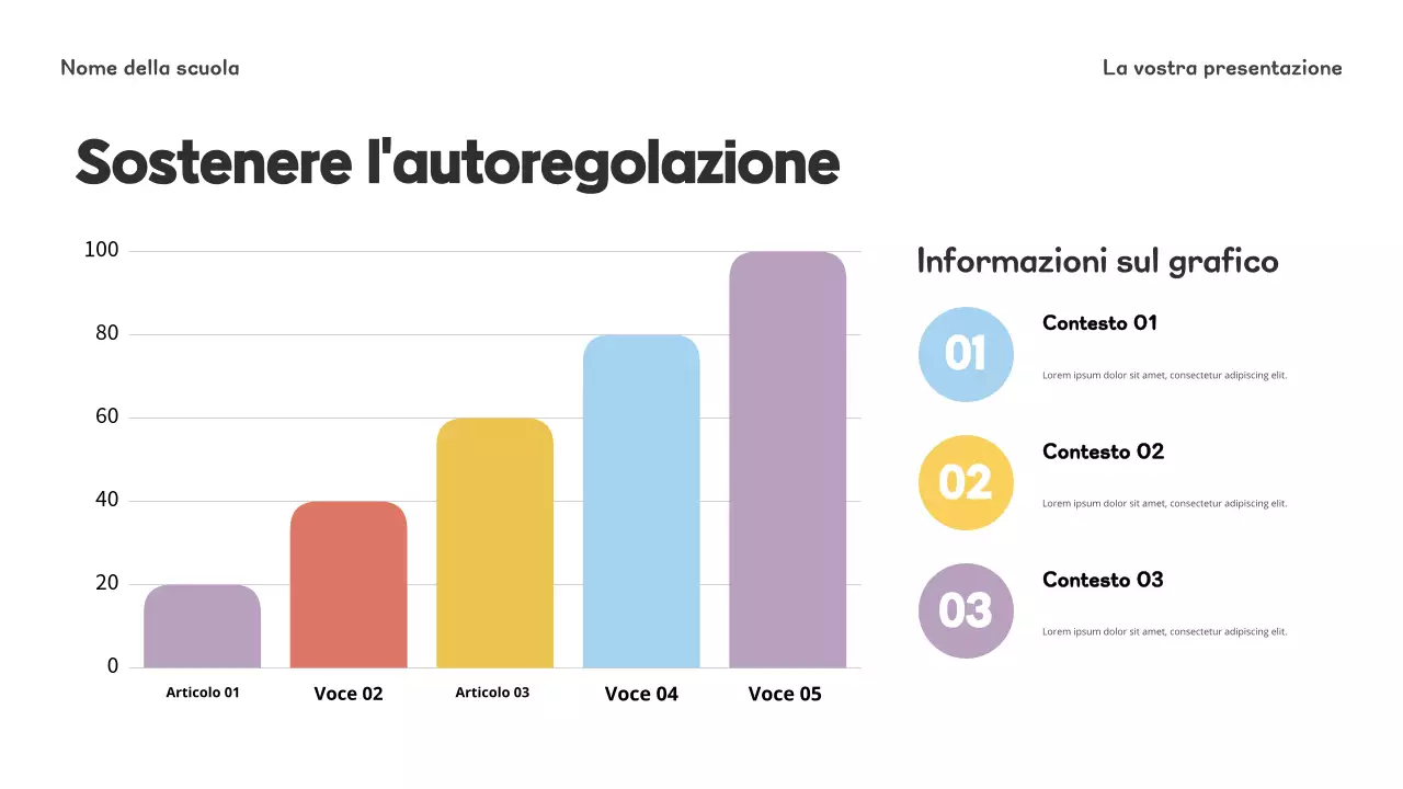 Presentazione introduttiva alla scuola materna Blue Playful