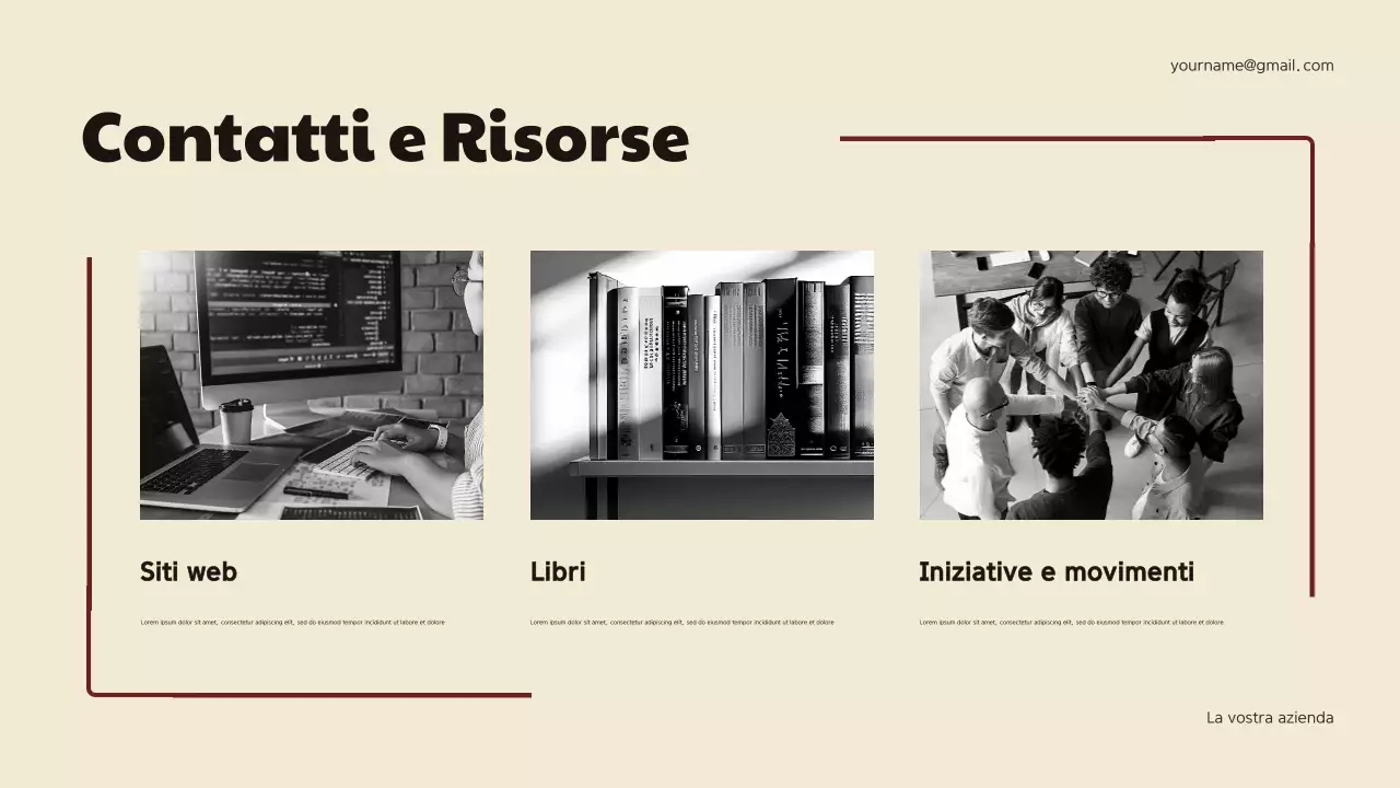 Presentazione dell'annuncio della storia geometrica dei Maroon