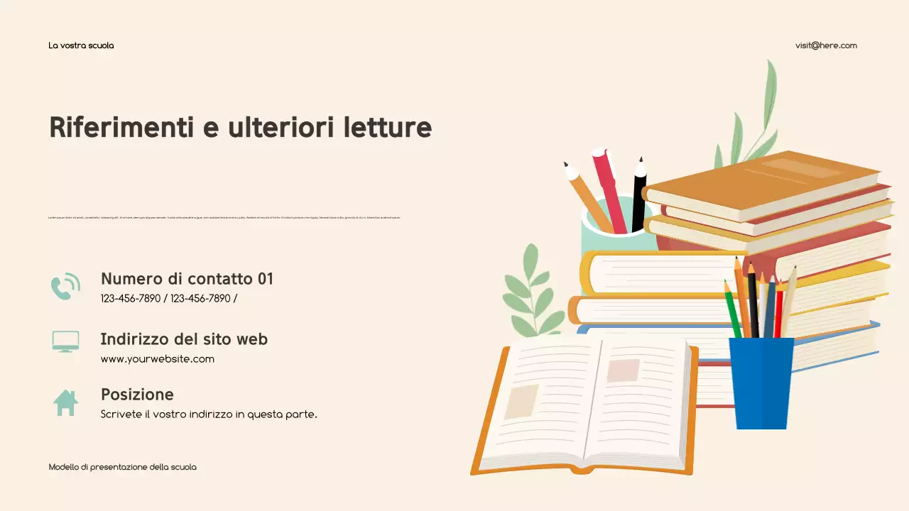 Presentazione didattica Beige Classic