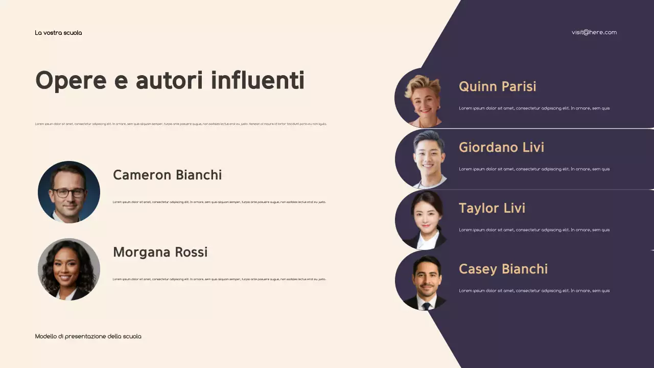 Presentazione didattica Beige Classic