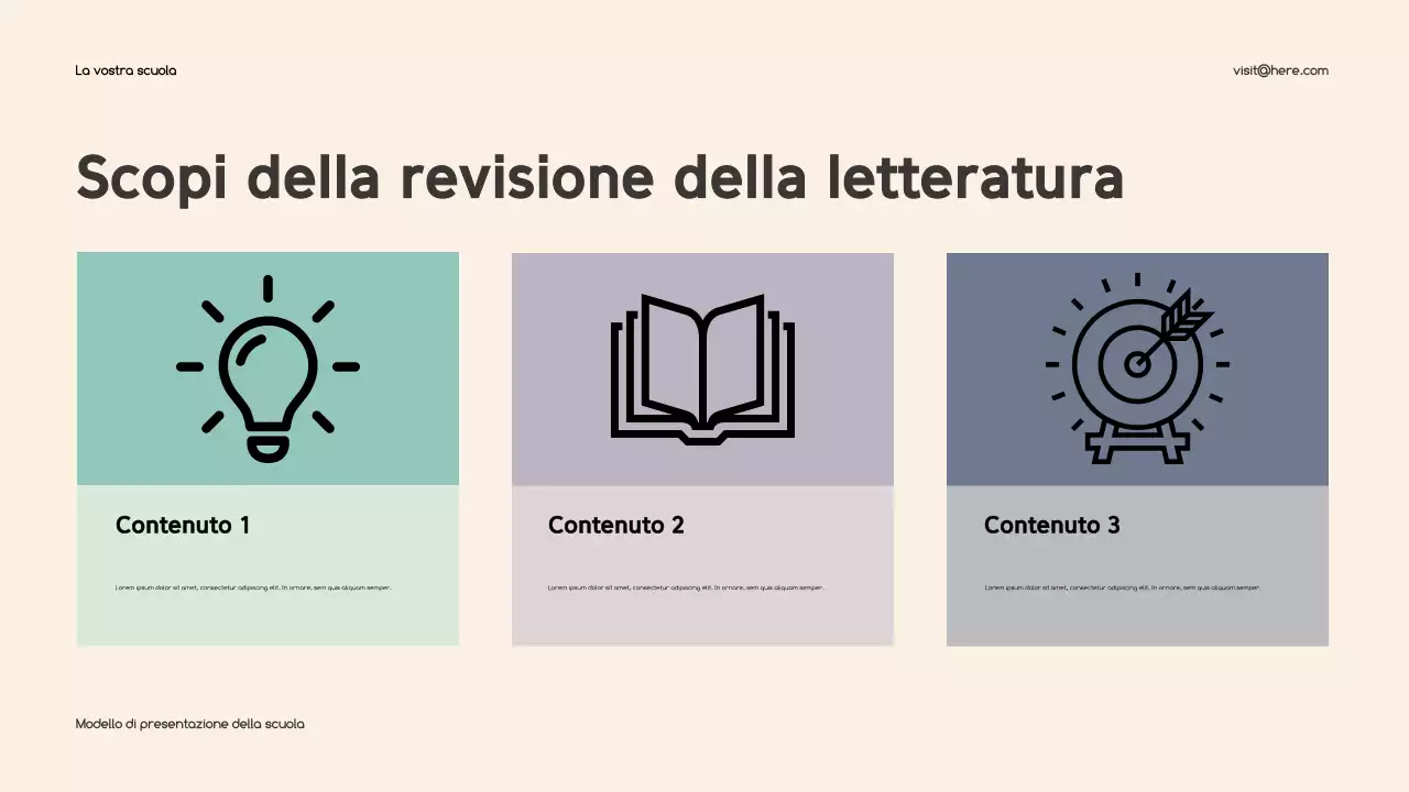 Presentazione didattica Beige Classic